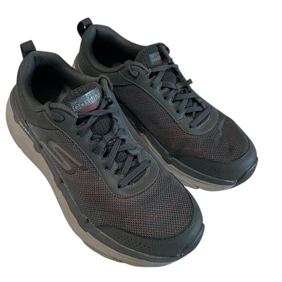 Skechers Go Run Ultra Max Cushioning Premier Running Gray Shoes 220078 Sz 9.5 - Picture 4 of 13